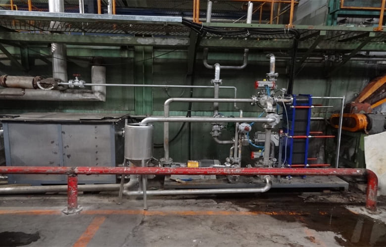 Double roller coating machine